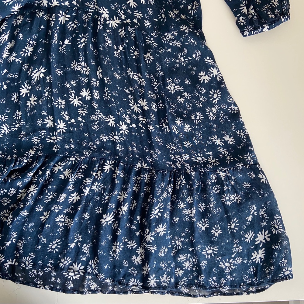 NWT Free People Blue Floral Wallflower Midi Dress - Picture 7 of 8